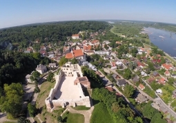 Bird's-eye view of Kazimierz