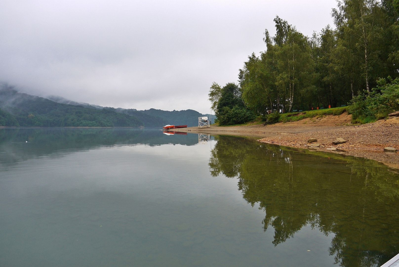 Bathing beach