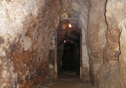 Tourist route in the mine