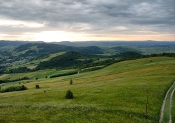 Millennium Cross with a viewing platform on Grzywacka Góra