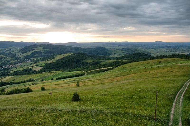 View from Grzywacka Mountain