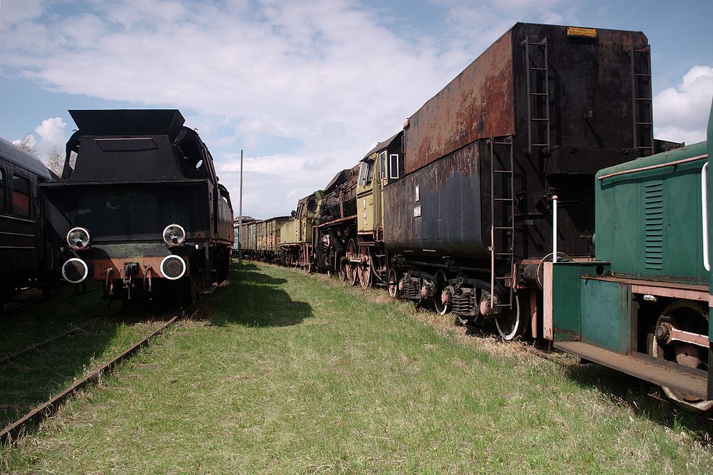 Open-air museum of rolling stock