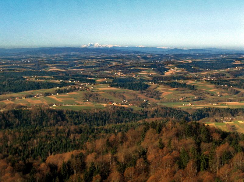 Jesienny widok na Tatry