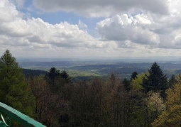 View towards the Bieszczady Mountains