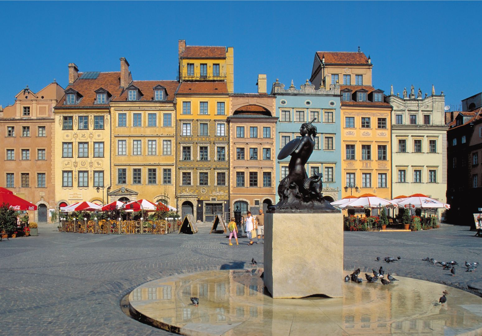 Warsaw Mermaid - Old Town Market Square