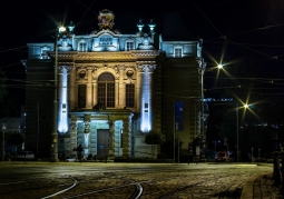 Puppet Theater at night