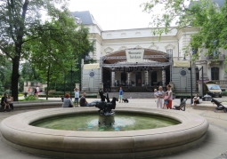 Photo: Theater from the park side