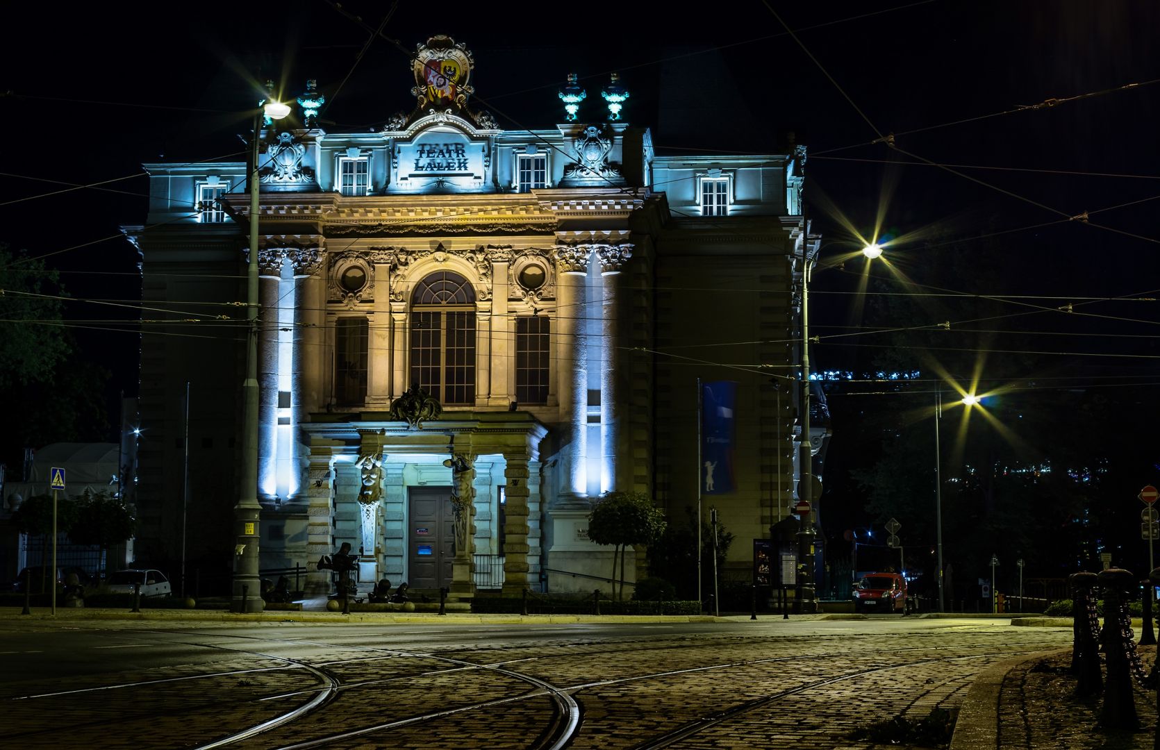 Puppet Theater at night