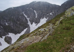 View from the ridge of Ciemniak