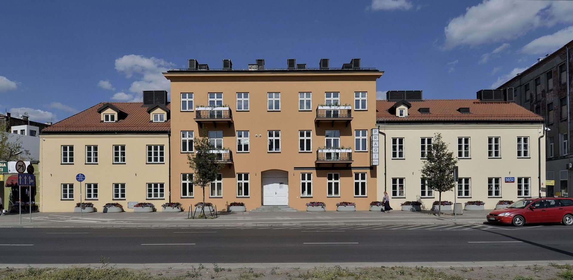 The building complex of the Warsaw Praga Museum