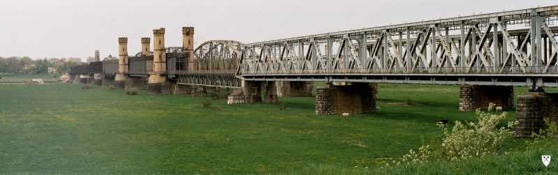 Zabytkowy most tczewski