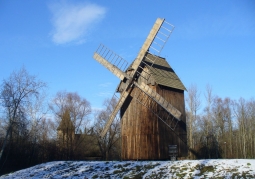 Windmills in the open-air museum
