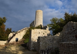 The ruins of the castle in Smolen