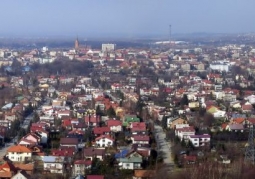 Panorama of Tarnow from Góra św. Martin's