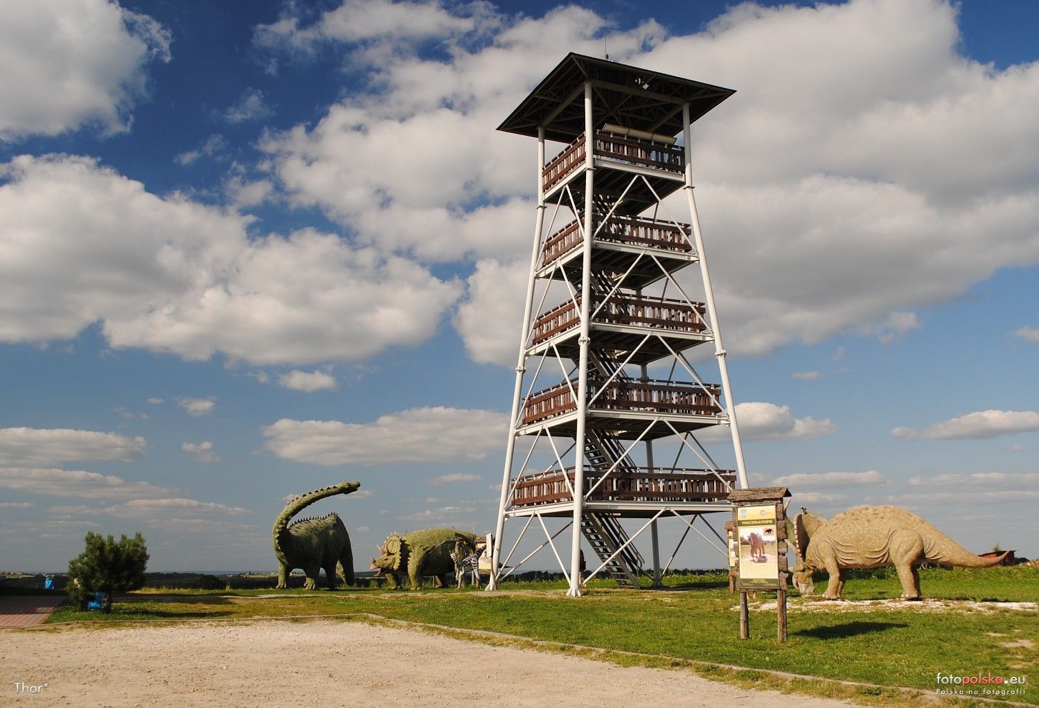 Observation tower in Globikowa