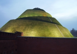 Mound after dark