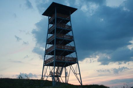 Observation tower in Bruśnik