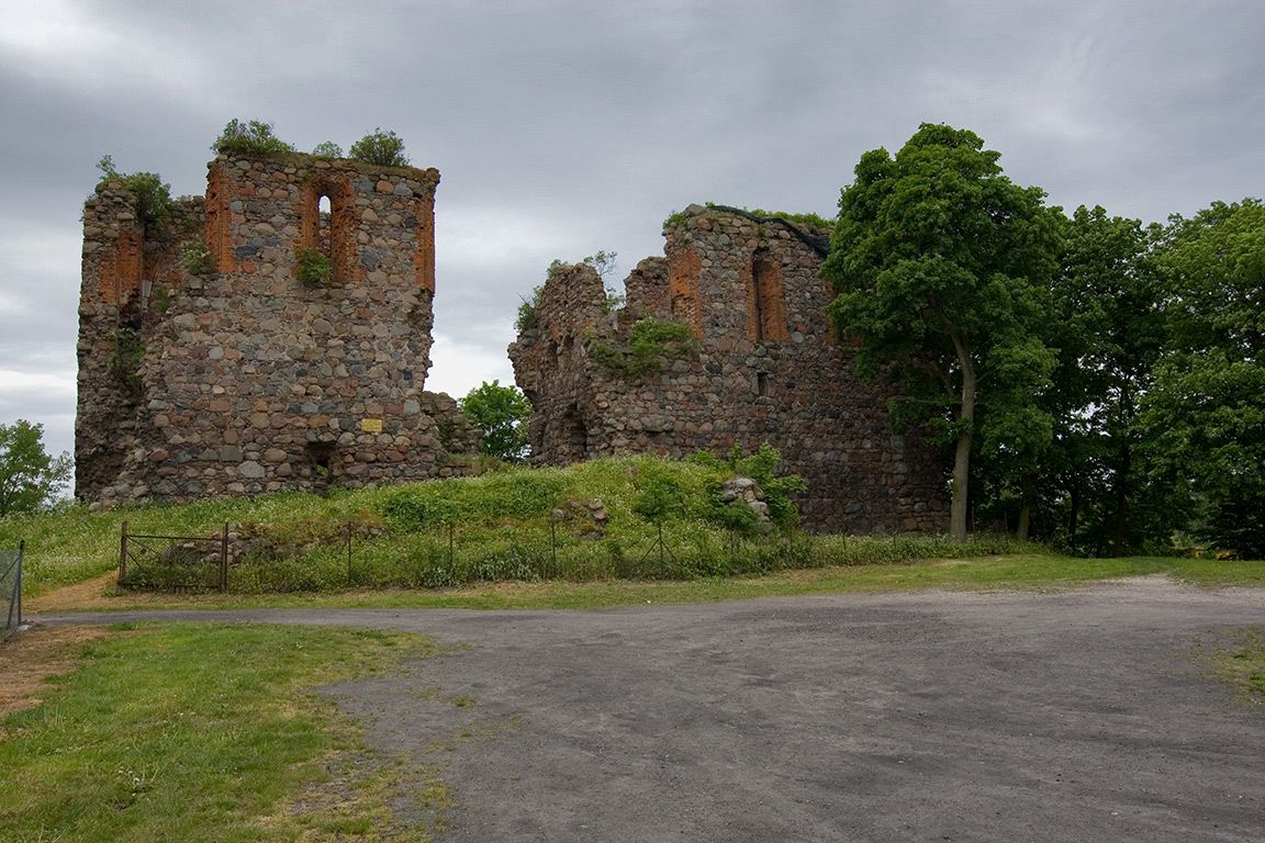 Ruins of a medieval castle