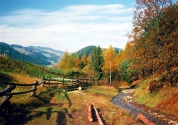 Gorce - descent to Ochotnica