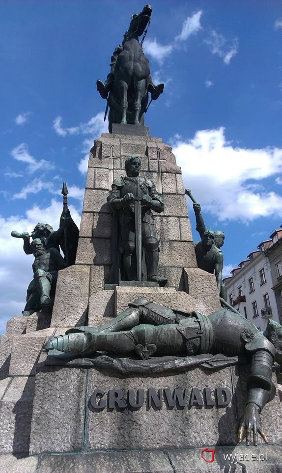 Monument commemorating the Battle of Grunwald