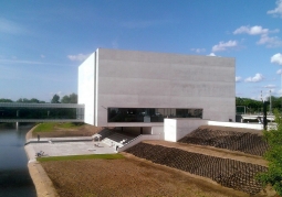 Modern museum building