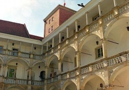 Renaissance courtyard