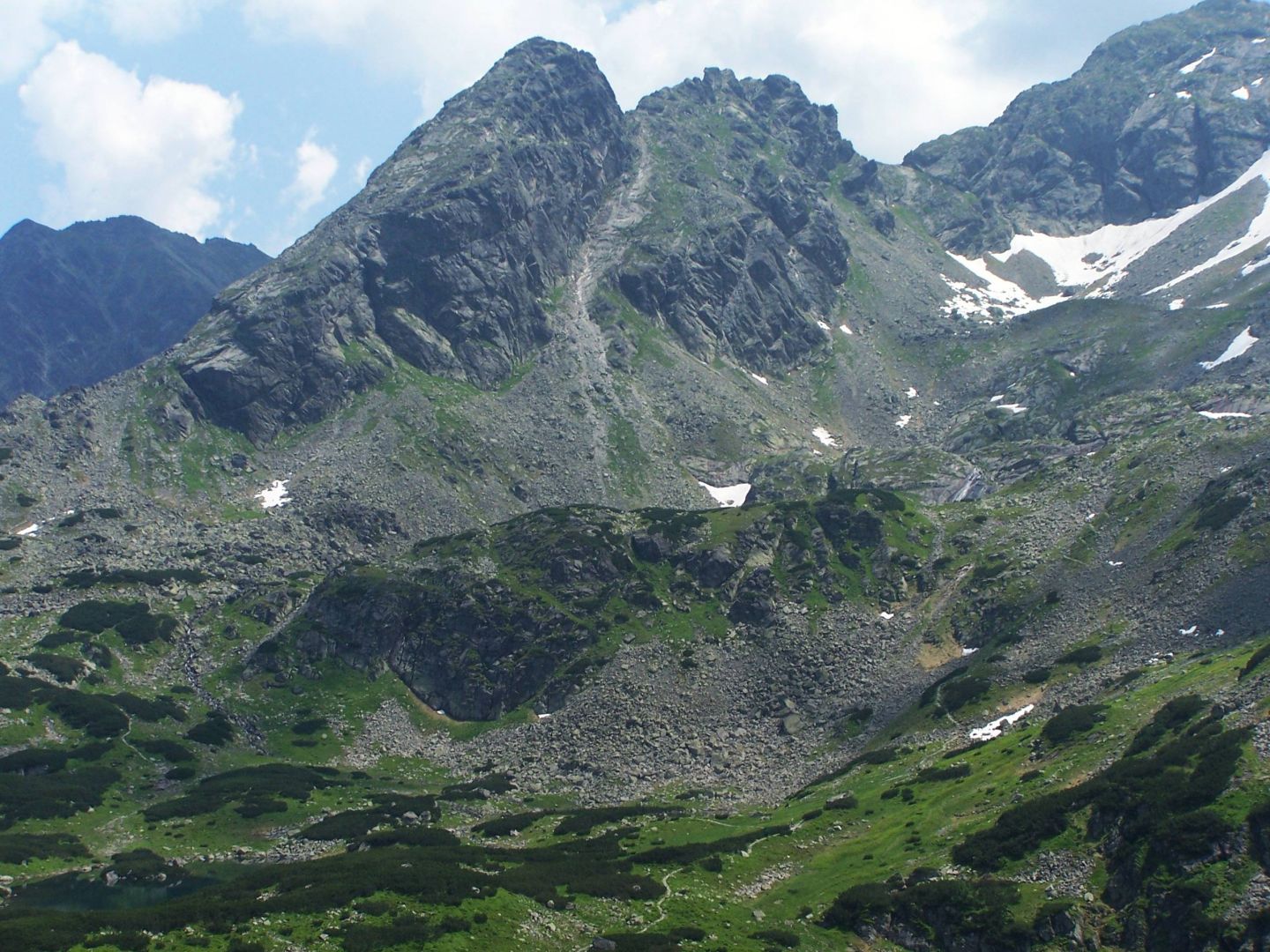 Kościelec from the west