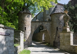 Entrance gate to the Castle