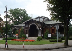 Drewniany budynek Teatru Letniego