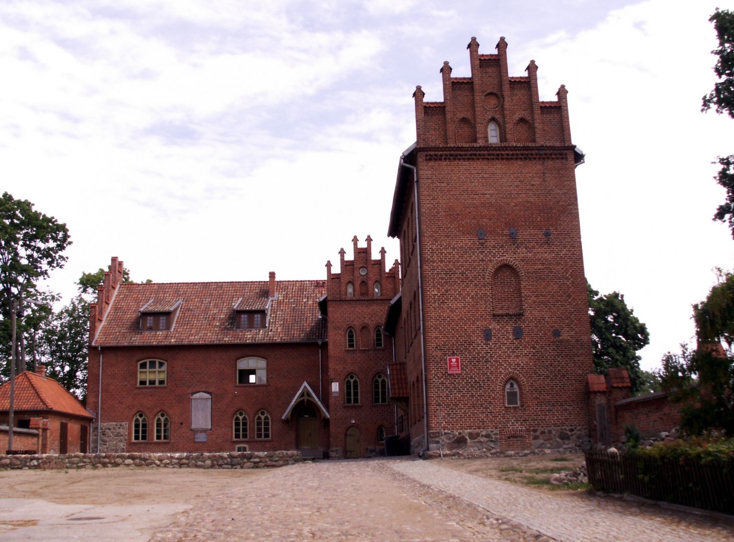 The building of the Teutonic castle
