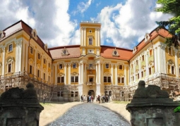 Front facade of the castle