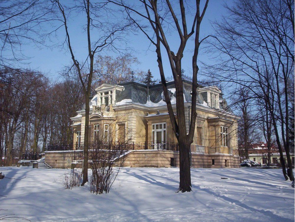 Budynek pałacu jako siedziba muzeum