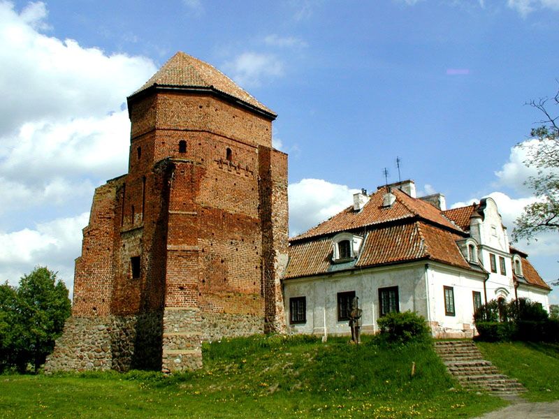 Gothic castle ruins