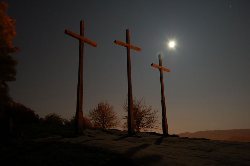 Three Crosses in Kazimierz Dolny