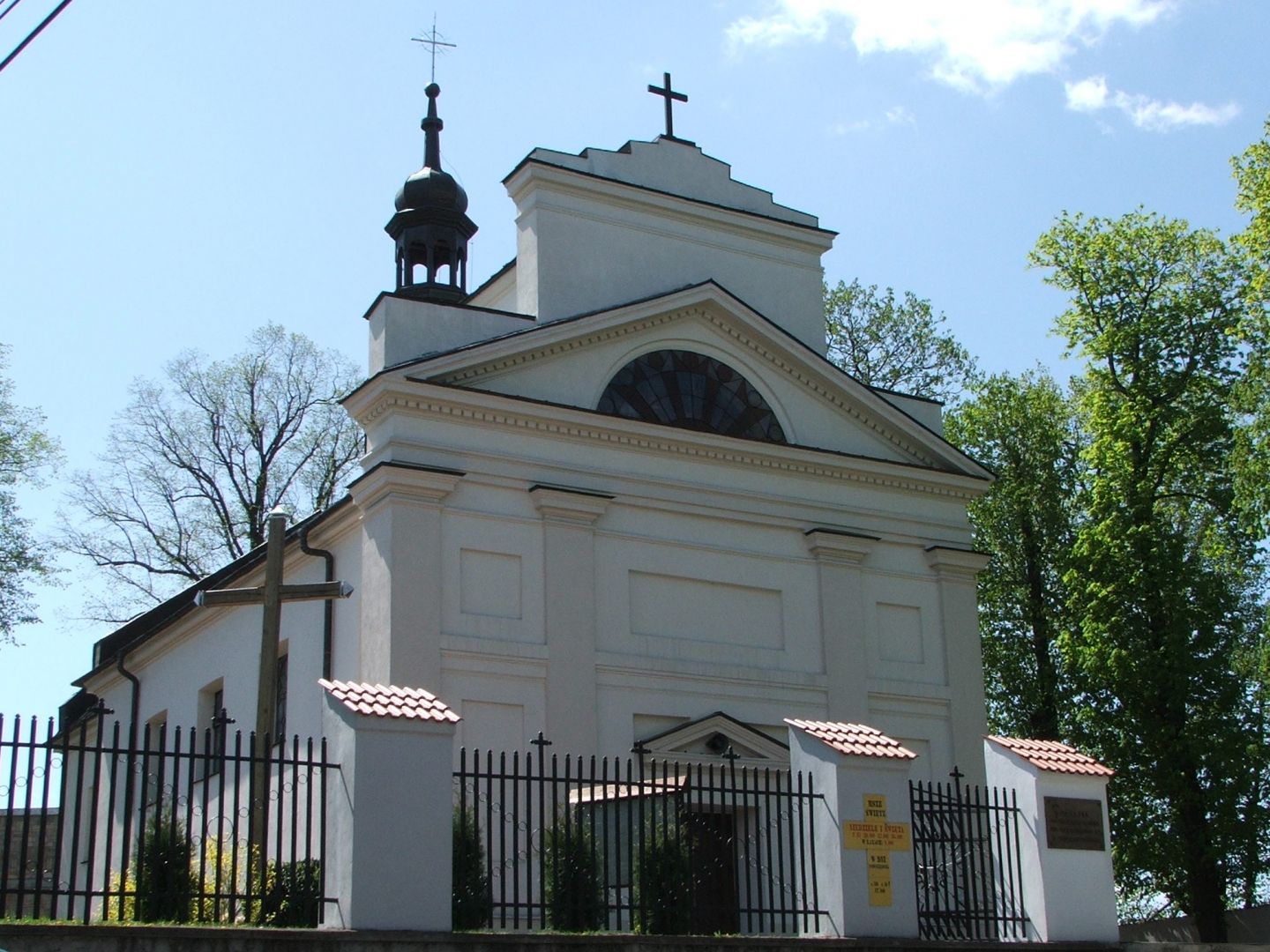 Classicist church building of St. Bartholomew the Apostle