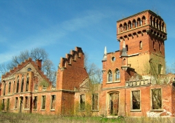 Ruiny pałacu w Prośnie