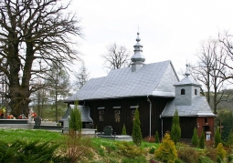 View from the cemetery side