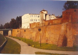 Południowy odcinek murów obronnych