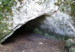 Main entrance to the cave