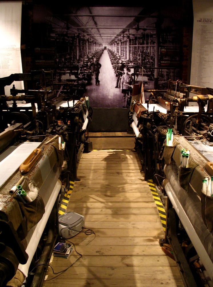 Wnętrze Muzeum Fabryki