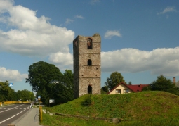 Ruins of the tower in Stołpie