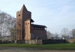 Restored fragments of the stronghold in Rawa Mazowiecka