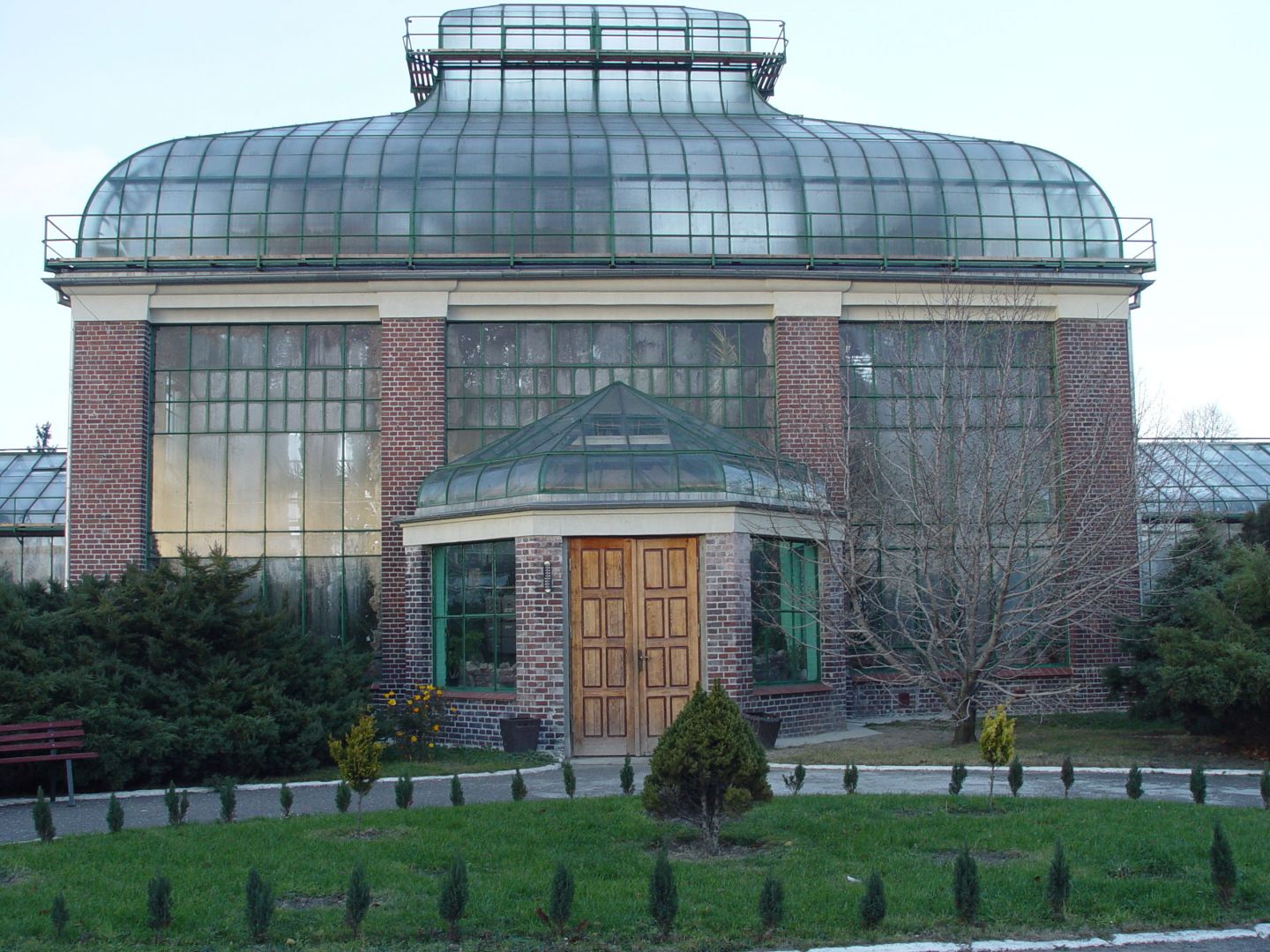 Main building of the palm house