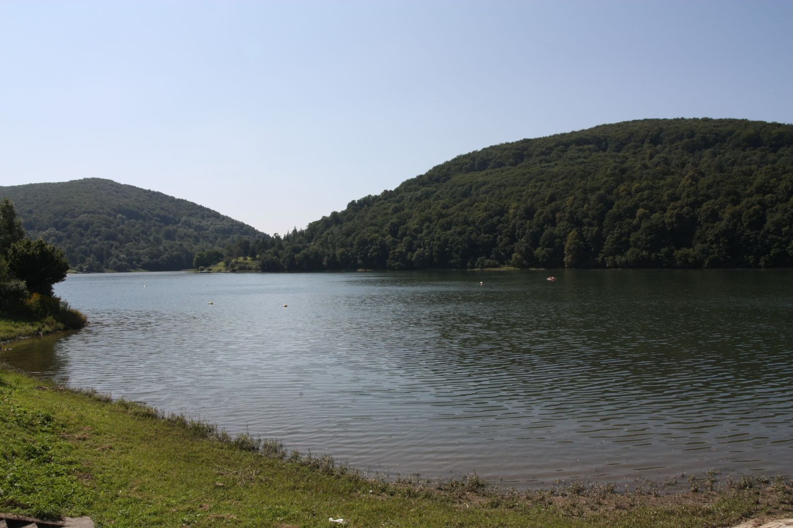 Myczkowskie Lake in summer