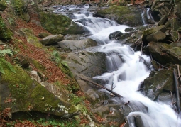 Waterfall on the Hylatym stream