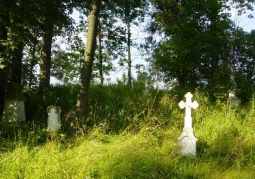 Orthodox church cemetery