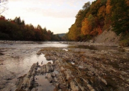 The gorge of Osława near Mokre