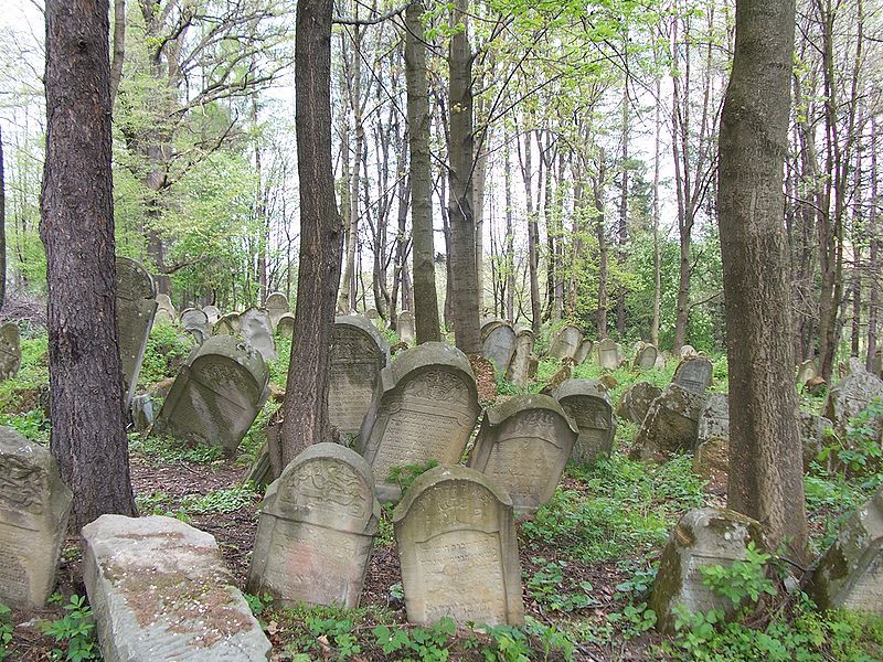 Zabytkowy cmentarz w Lesku