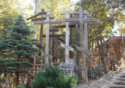 Pilgrim crosses - Holy Mountain Grabarka