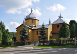 Wooden church in Leszczowatem